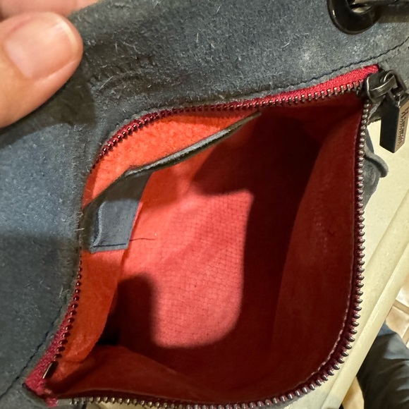 Hammitt Blue Suede cross over bag. Great condition but suede is faded a bit. - Picture 3 of 12